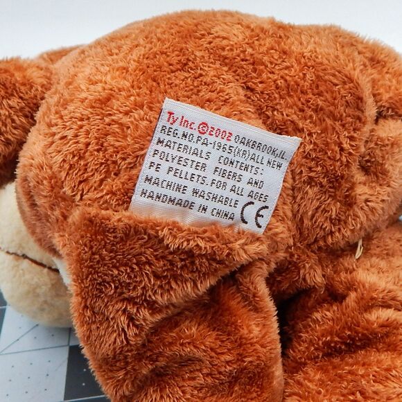 Ty Pluffies Dangles Brown Cream Monkey 10 In Plush Stuffed Animal Lovey Tag 2002 - Picture 8 of 12